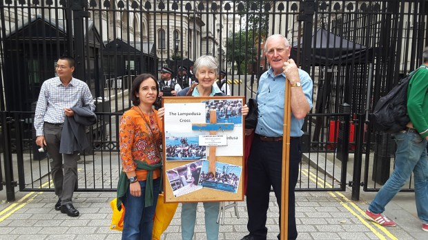 Lampedusa Cross Downing Street
