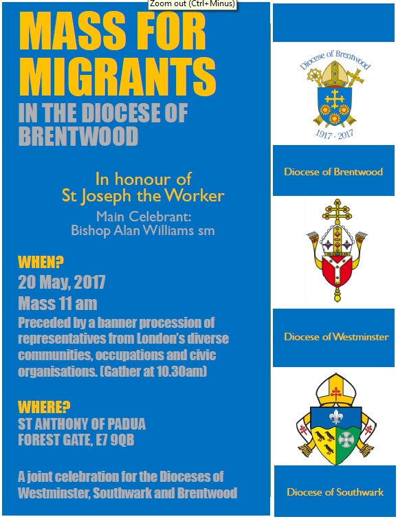 Migrants Mass Poster 2017